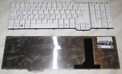 Keyboard Fujitsu Siemens Amilo XA3530, Esprimo V65**, X9510 (White/Matte/TR) белая матовая