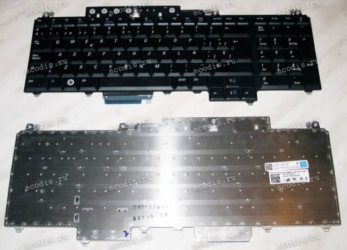 Keyboard Dell Inspiron 1720, 1721, Vostro 1700 (Black/Matte/SP) чёрная матовая