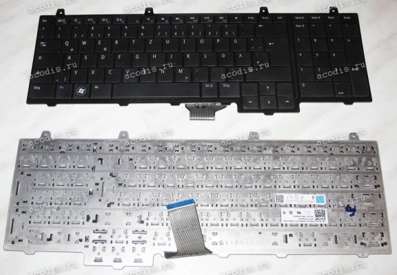 Keyboard Dell Inspiron 1747, 1750 (Black/Matte/GR) чёрная матовая