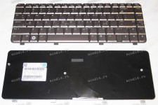 Keyboard HP/Compaq dv4, dv4-1*** (Coffee/Glossy/US) кофе глянцевая