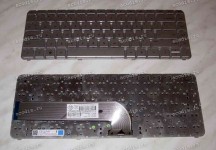 Keyboard HP/Compaq dv4-3000 (Silver/Matte/US) серебряная матовая