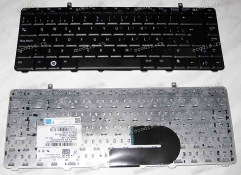 Keyboard Dell Vostro A840, A860, 1014, 1015, 1088 (Black/Matte/SP) чёрная матовая