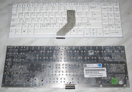 Keyboard LG R500 (White/Matte/KOR) белая матовая