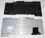 Keyboard Dell Latitude D531 (Black/Matte/FR) чёрная матовая