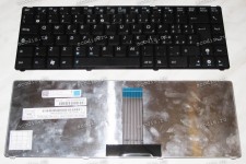 Keyboard Asus UL20 (Black-Black/Matte/IT) чёрная в черной рамке матовая