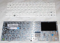 Keyboard Asus eeePC 1000, 1000H, 1000HE, 1000HA, 1000HD (White/Matte/RUO) белая матовая