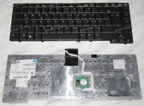 Keyboard HP/Compaq 6930P (Black/Matte/GR) черная матовая PointStick