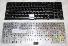 Keyboard Clevo D27, D47, D590, D900, M59 (Black/Matte/US) черная матовая