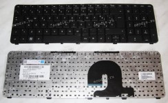 Keyboard HP/Compaq dv7-4***, dv7-41** (Black/Matte/IT) черная матовая
