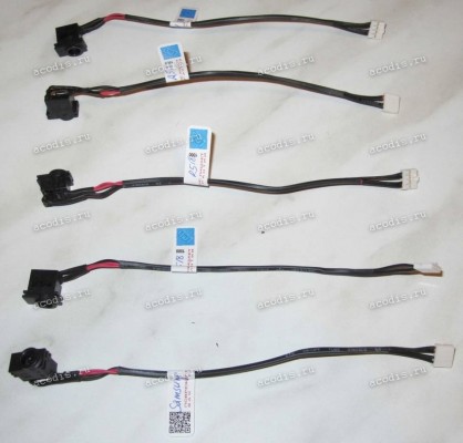 DC Jack Samsung NP-R518, R519 + cable  140 mm + 4 pin