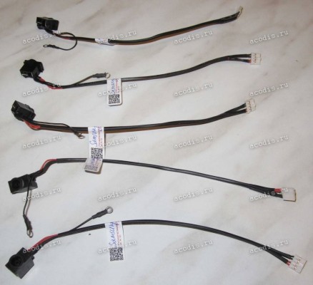 DC Jack Samsung NP-Q320, R520, R522, R620 + cable 165 mm + 4 pin