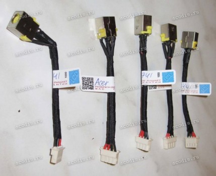 DC Jack Acer Aspire 7551, 7741, 7741Z + cable 70 mm + 4 pin