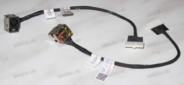 DC Jack HP/Compaq CQ62, CQ72, G62, G72 Series + cable 165 mm + 8 pin(проводов 7) (DD0AX8PB000)