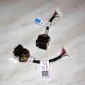 DC Jack HP Pavilion dv5-2000, CQ58, G6-1000 (AMD) (6017B0258701, 640891-001) + cable 50 mm + 8 pin (Ф - стандартный 3-пин Dell/HP)