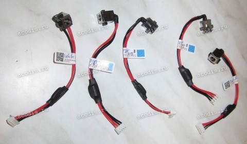 DC Jack Toshiba Satellite P205, P205D, X205 + cable 125 mm + 4 pin