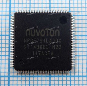 Микросхема Nuvoton NPCE791LA0DX, NPCE791LAODX
