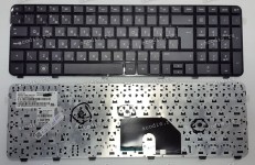 Keyboard HP/Compaq dv6-6000 (Black/Glossy/RUO) черная глянцевая