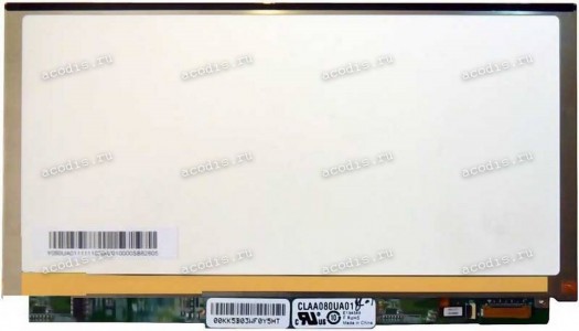 CLAA080UA01 1600x768 LED 30 пин slim NEW