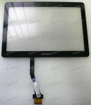 10.1 inch Touchscreen  80 pin, Samsung Galaxy Tab P5110 (чёрный шлейф) черный, NEW