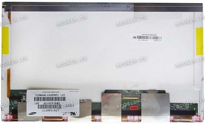 LTN133AT17 (lvds) 1366x768 LED 40 пин  NEW