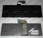 Keyboard Dell Vostro 3350, 3450, 3550, 3555, XPS 15, L502X, N4110, M5040, N5040, N5050 (Black/Matte/RUO) чёрная матовая