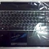 Keyboard Samsung NP-RC530 + topcase (p/n: BA75-03201C) (Black-Silver//RUO) черная с серебристым топкейсом русифицированная