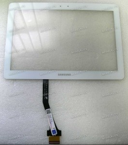 10.1 inch Touchscreen 80 pin, Samsung Galaxy Tab P5110 (чёрный шлейф) белый, NEW 10.1 inch Touchscreen 80 pin, Samsung Galaxy Tab P5110 (чёрный шлейф) белый, NEW