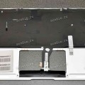 Keyboard Apple MacBook 11.6" A1370(2011), A1465(2012) with 11,6 TOPCASE w/o touchpad Америка Горизонтальный ENTER (Black/Matte/LED/RUL) чёрная матовая русифицированная