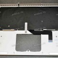 Keyboard Apple MacBook 15.4" A1398 Retina 2012 Америка Горизонтальный ENTER (Black/Matte/LED/US-RUL) чёрная матовая с подсветкой