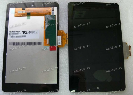 7.0 inch ASUS Nexus 7 ME370T Gen1=2012 (LCD+тач) черный oem 1280x800 LED  NEW