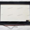 7.0 inch Touchscreen  6 pin, Digma iDxD7 3G (шлейф с края) черный с серебристой рамкой, разбор