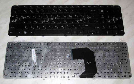 Keyboard HP/Compaq Pavilion G7, G7-1000, G7-1*** (Black/Matte/RUO) черная матовая