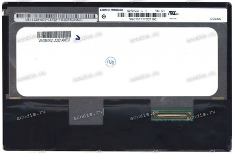 7.0 inch N070ICG-L21 (для Acer A110) 1280x800 LED 40 пин NEW 7.0 inch N070ICG-L21 (для Acer A110) 1280x800 LED 40 пин NEW