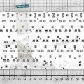 Keyboard MSI A6200, A6205, CR650, CR630, CX61, CX605, CX620MX, CX70, CX705, GE60, GE620, GE70, MS-16GA, MS-1755, MS-1756 (p/n: S1N-3ERU2F1-SA0) (Black/Matte/RUO) русифицированная