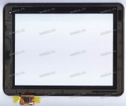9.7 inch Touchscreen  6 pin, Digma iDxD10 3G (M55-S034) черный с темно-серой рамкой, разбор