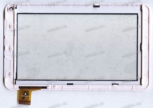7.0 inch Touchscreen  30 pin, Digma iDj7n, черный с белой рамкой, разбор