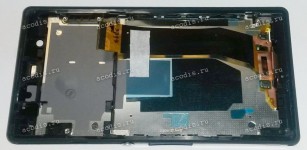 5.0 inch Sony Xperia Z (C6603) (LCD+тач) черный с рамкой 1920x1080 LED  NEW