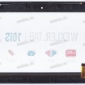 10.1 inch Touchscreen  60 pin, Wexler Tab 10iS (60 pin) черно-красный c рамкой, NEW