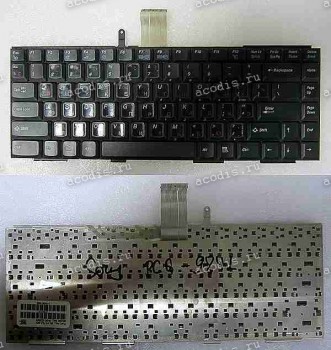 Keyboard Sony PCG-7**, 8**, 9**, F***, FX*** б/у (p/n: 147664711, 147664712) (Black/Matte/RUN) чёрная матовая