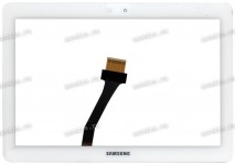 10.1 inch Touchscreen  80 pin, Samsung Galaxy Tab P5100 / N8000 (коричневый шлейф) белый, NEW