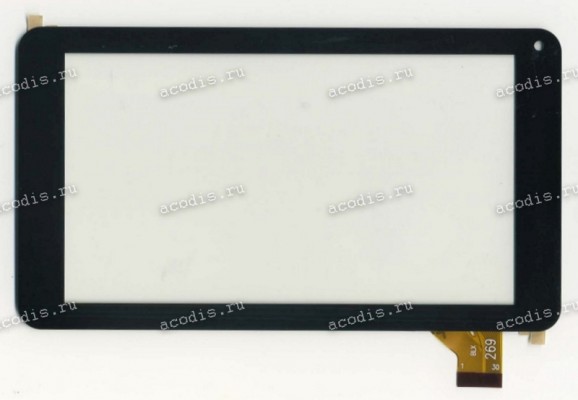 7.0 inch Touchscreen  30 pin, CHINA Tab BLX 269, OEM черный (Turbopad 701), NEW