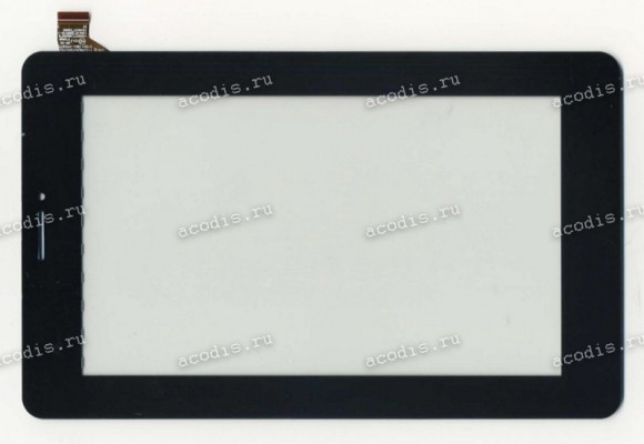 7.0 inch Touchscreen  33 pin, CHINA Tab C19211BA1-FPC671 (с отв.), OEM черный (ViewSonic 7D), NEW