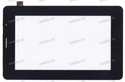 7.0 inch Touchscreen  33 pin, CHINA Tab FPC643DR-02 (с отв.), OEM черный, NEW