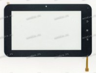 7.0 inch Touchscreen  10 pin, CHINA Tab TPT-070-037-B, OEM черный (Sony Q7, BenQ R71, Ritmix, ViewSonic VB70), NEW