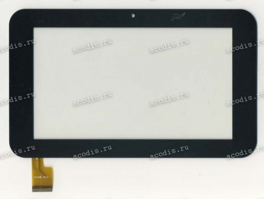 7.0 inch Touchscreen  30 pin, CHINA Tab AP Z7Z185 V5, OEM черный, NEW