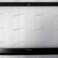 Верх. кр. рамка Sony VPC-CW1S1R, PCG-61111V чёрная (p/n: A1752911A) (M870 ASMSUB LCD BEZEL[BLACK])