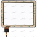 8.0 inch Touchscreen  12 pin, CHINA Tab 144-080 \ MF-279-0808F-5, OEM черный (ImPAD 7213), NEW