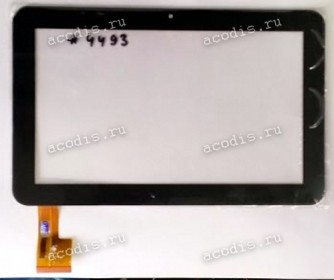 9.0 inch Touchscreen  50 pin, CHINA Tab TPC0235 ver1.0, OEM черный (Sanei Ampe A96 / Sanei N91), NEW