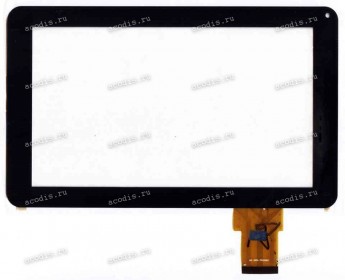 9.0 inch Touchscreen  50 pin, CHINA Tab FPC-TP090015(F900H), OEM черный, NEW