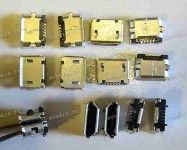 MicroUSB Jack Type B 5 pin SMD (#4555)